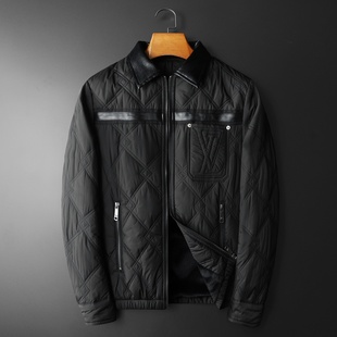 棉衣外套.货号9522 翻领加绒加棉 P195平铺 男士 2025年秋冬新款