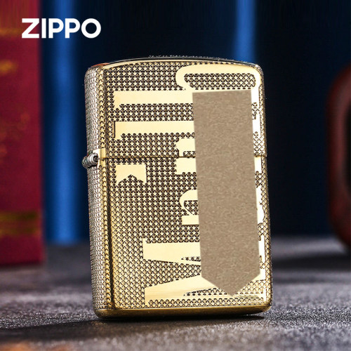 ZIPPO满天星万宝牛头盔甲打火机