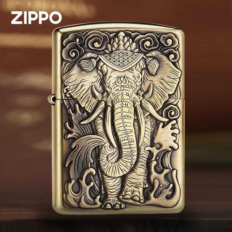 Zippo/之宝盔甲浮雕收藏