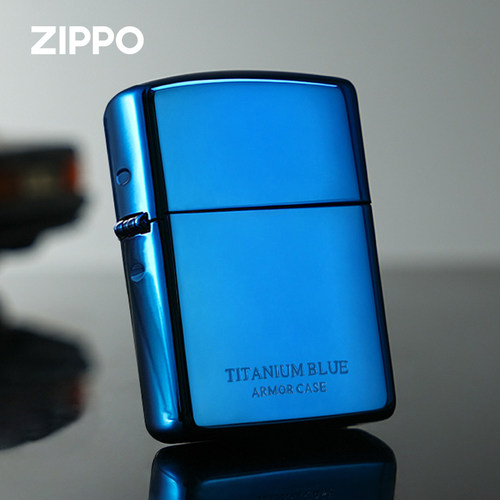 ZIPPO雅痞蓝钛原装正品