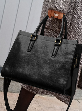 CCAMO包包女款轻奢小众通勤包真皮大包女大容量高级感时尚手提包