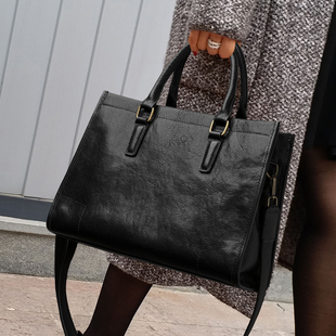 CCAMO包包女款轻奢小众通勤包真皮大包女大容量高级感时尚手提包