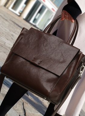 CCAMO女款2025新款包包轻奢小众高级感小个子真皮女包单肩斜挎包