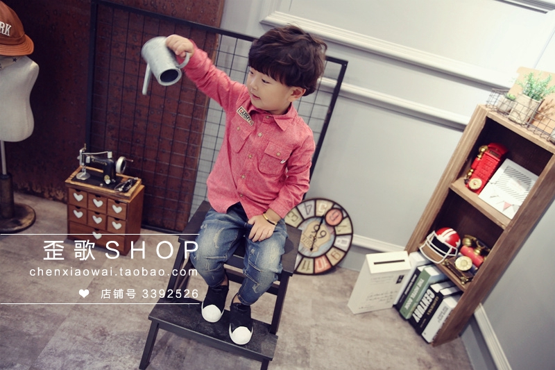 Chemise enfant à manche longue - Ref 2084297 Image 5
