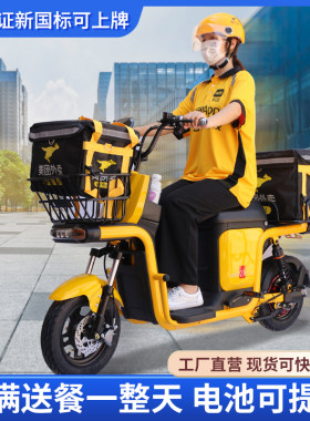 出口外卖电动车换电瓶车自行车上牌长跑王美团饿了么送餐拉货快递