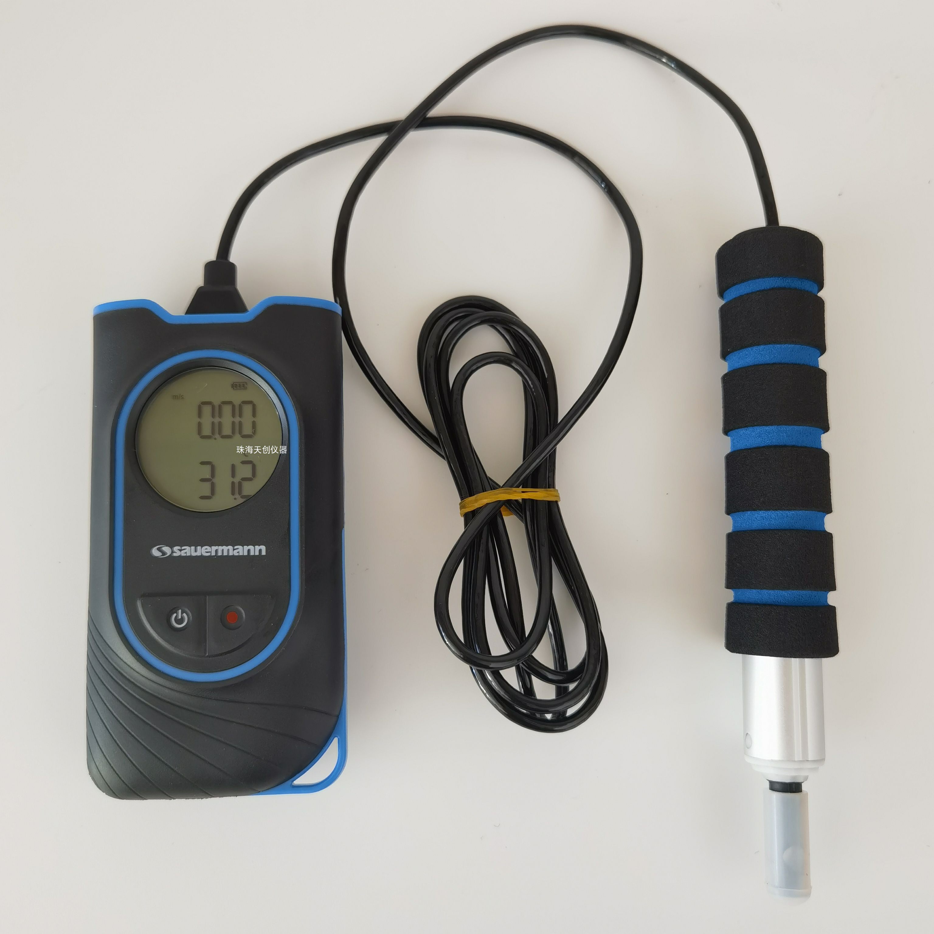 索尔曼si-vh3热线式风速仪测量风速温度带80cm伸缩探头背部磁性贴