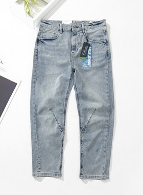 ABLEJEANS科技薄牛仔裤男女夏季