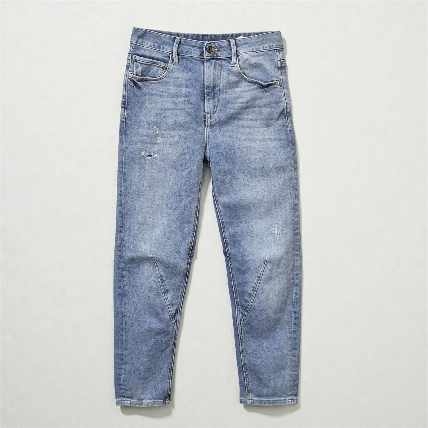 新款牛仔裤锥形九分裤ABLEJEANS