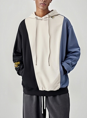 THE BEATLES披头士联名ABLE JEANS男女卫衣厚毛圈布撞色秋冬帽衫