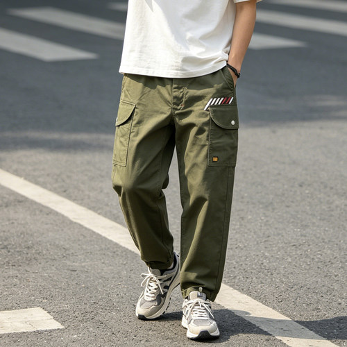ablejeans工装裤男士休闲裤纯棉