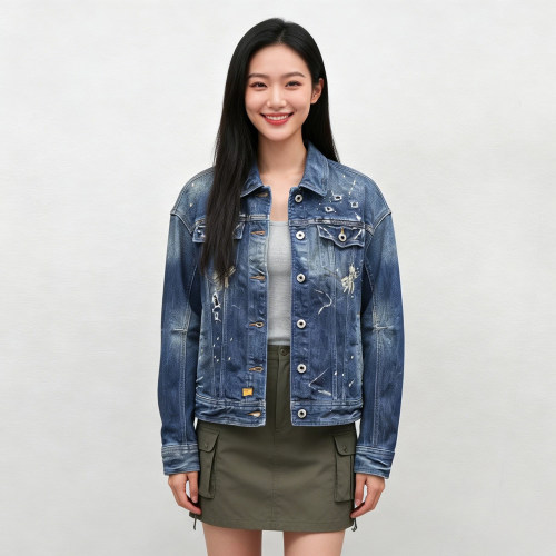 ABLE，JEANS男朋友宽松版短外套