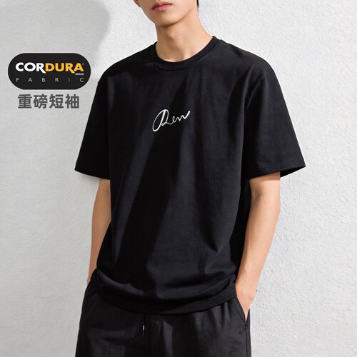 RE重磅CORDURA耐磨男女短袖T恤黑