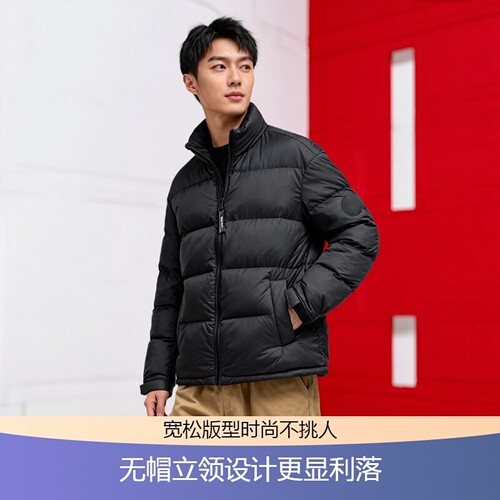 ABLE，JEANS新款三防男厚羽绒服