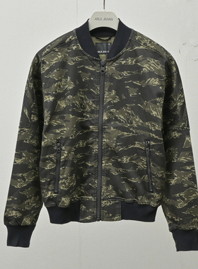 ABLE JEANS正品女春秋棒球领夹克上衣拉链棒球服潮女士短外套