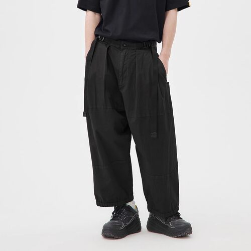 ABLE，JEANS九分裤宽松工装裤