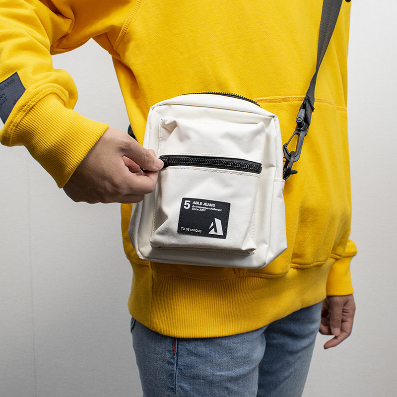 超实用ABLEJEANS男女情侣斜挎背迷你包单肩包街头潮流腰包中性包,箱包皮具/热销女包/男包,男士包袋,淘宝优惠券,粉丝福利购,淘宝优惠卷
