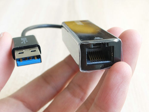 华硕USB3.0千兆网卡RTL8153B芯片台式笔记本RJ45有线网口转换器