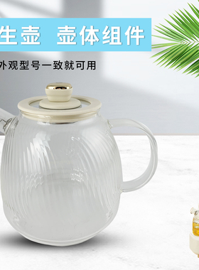 九阳养生壶配件玻璃壶体壶盖K10D-WY107-A/WY700/WY700-A壶身盖子