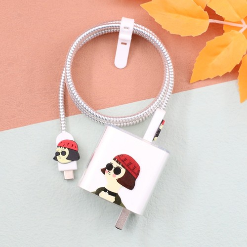 适用66W充电器荣耀500 X60Pro Magic 6 X70 V5数据线保护套缠绕绳