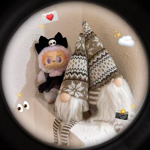 拉布布发箍哭娃crybaby配饰头饰sp娃衣手作星星人tycoco搪胶饰品
