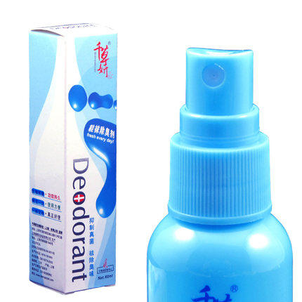 千草妍鞋袜除臭喷剂去脚臭汗脚祛鞋子袜子异味神器薄荷清新喷雾