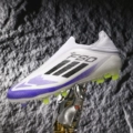 2510 White Purple Long Studs