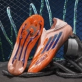 Orange Long Studs