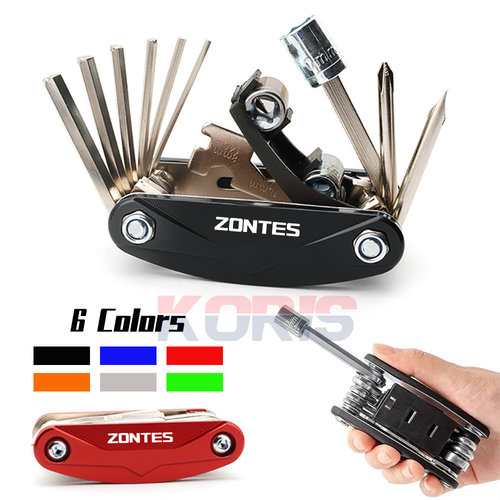 适用升仕ZONTES ZT350T/350V/350R/310X装摩托车折叠螺丝工具配件