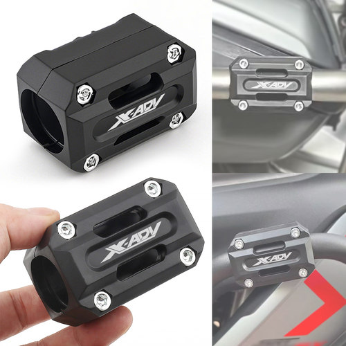 适用本田Xadv 750 XAVD750摩托车x500改装保险杠防撞块护杠防摔球