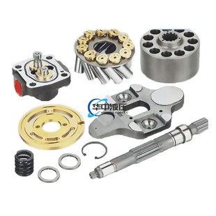 不二越液压柱塞油泵维修PVK 505缸体回程盘球铰摇摆传动轴油封