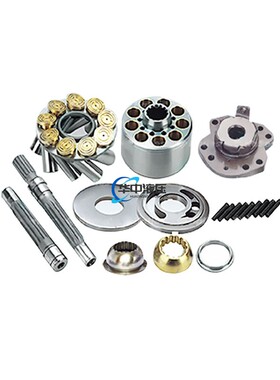 川崎液压泵油泵维修K3VG180缸体柱塞滑靴配油盘球铰轴承摇摆配件