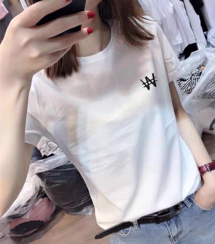 Guantu spring and summer Korean new short sleeve t-shirt female loose student cotton