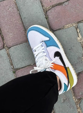 耐克男鞋Air空军一号AF1防滑中帮板鞋DJ9158-200