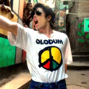 重磅纯棉迈克尔杰克逊同款短袖t恤MichaelJackson 和平与爱反战