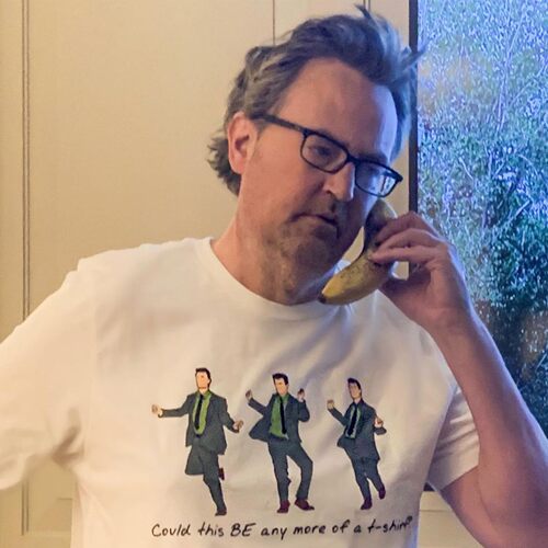 老友记钱德勒同款T恤美剧Friends chandler tshirt could this be