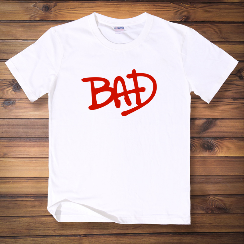 迈克尔杰克逊 纯棉男女短袖T恤半袖流行音乐潮欧美范