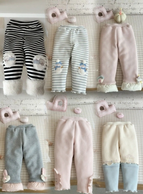 Opolala（现货冬款加厚加绒蚕丝棉外穿保暖一体绒百搭打底裤合集