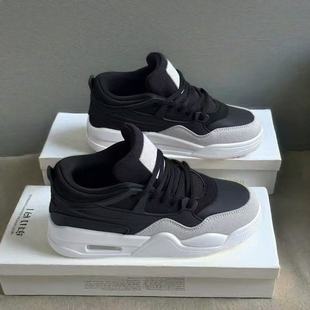 跃莱克女鞋2025新款秋季厚底增高休闲运动板鞋百搭学生潮鞋