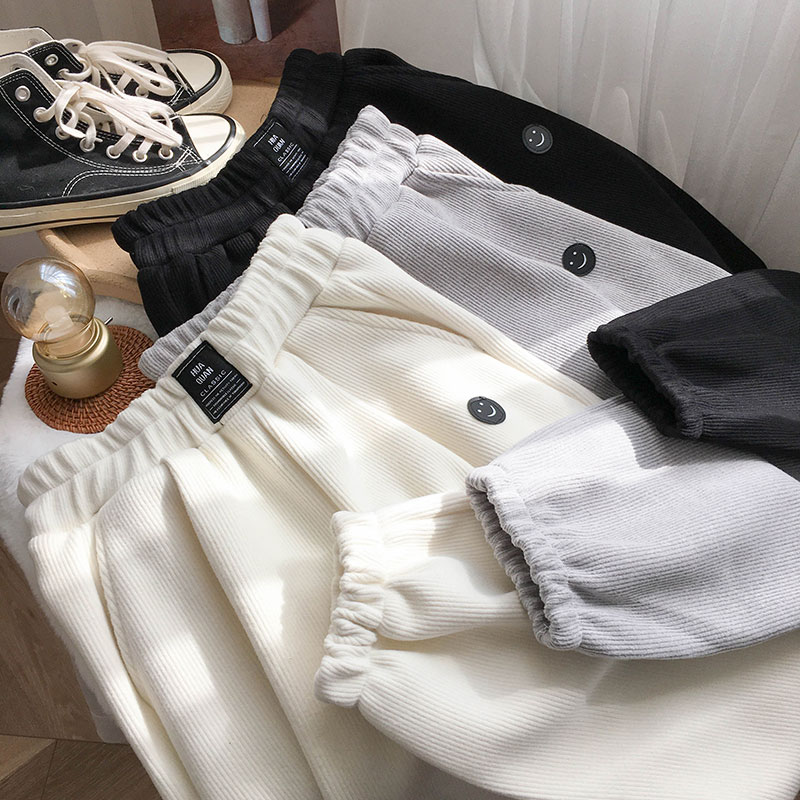 Spring new MIDI thin leisure sports pants Harlem pants