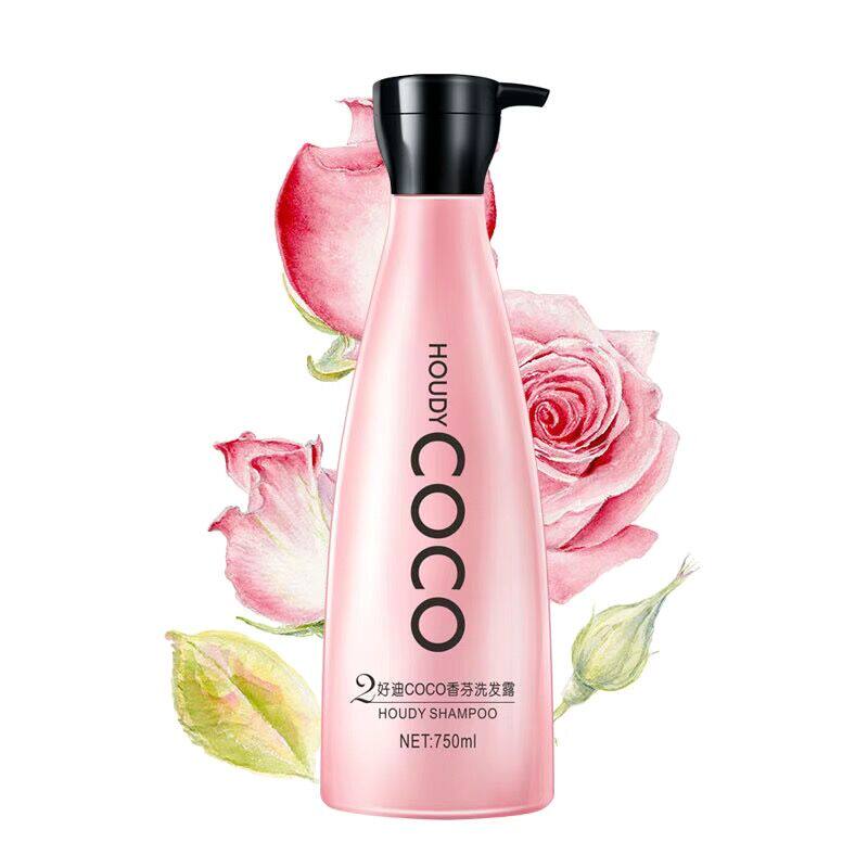 好迪coco洗发露柔亮丝滑洗发水持久留香香氛柔顺丝滑易梳理洗头膏