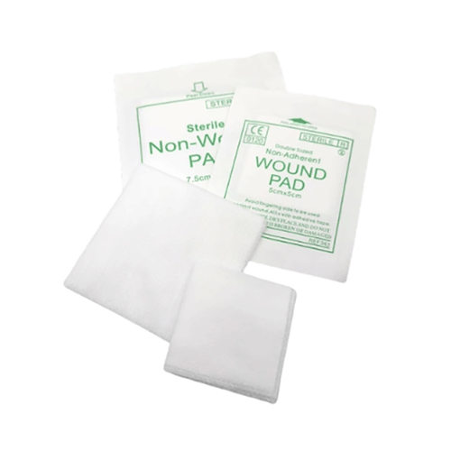 5 7.5 10CM急救包灭菌单包无纺布片 吸水液垫防纱布片伤口敷辅垫