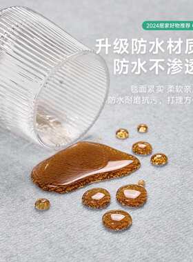 地毯客厅2024新款轻奢高级沙发毯灰色卧室免洗可擦全铺免打理地垫