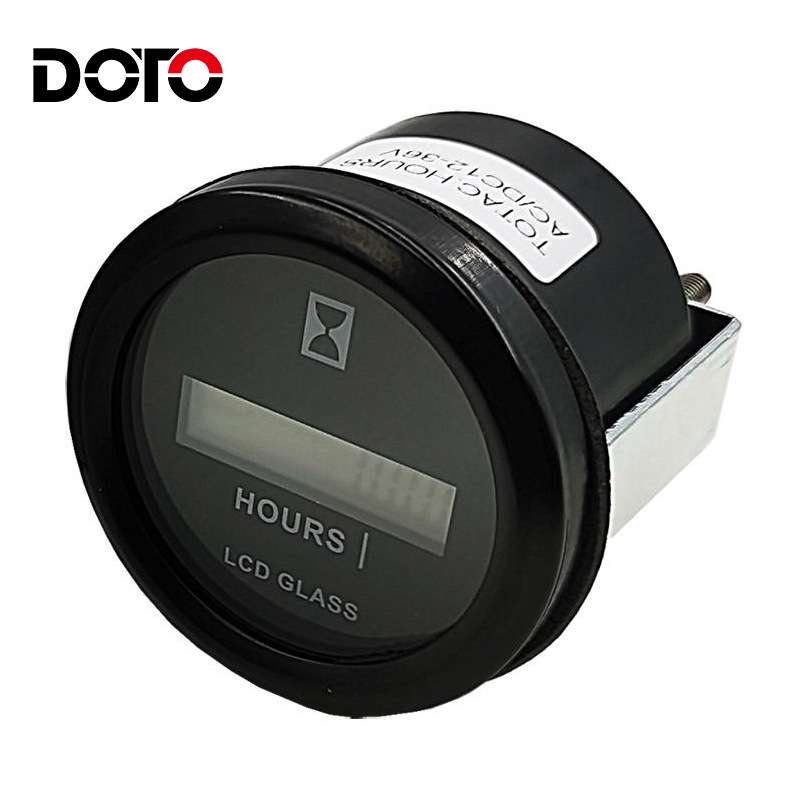 爆款热销LY-748D工业计时器 累时器工程车挖掘机用数显小时计时表