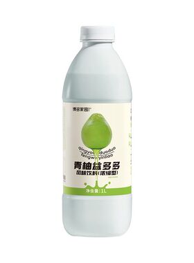 博多家园  青柚益多多  即冲即饮奶茶1L 餐饮店果汁