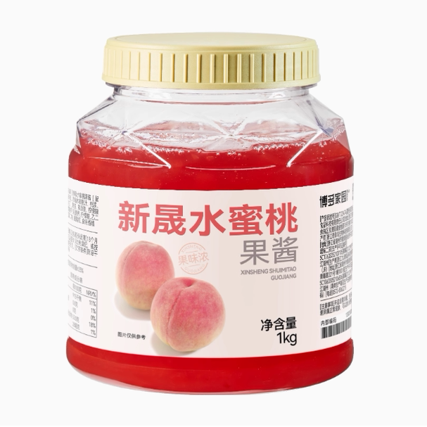 博多家园水蜜桃果酱新品