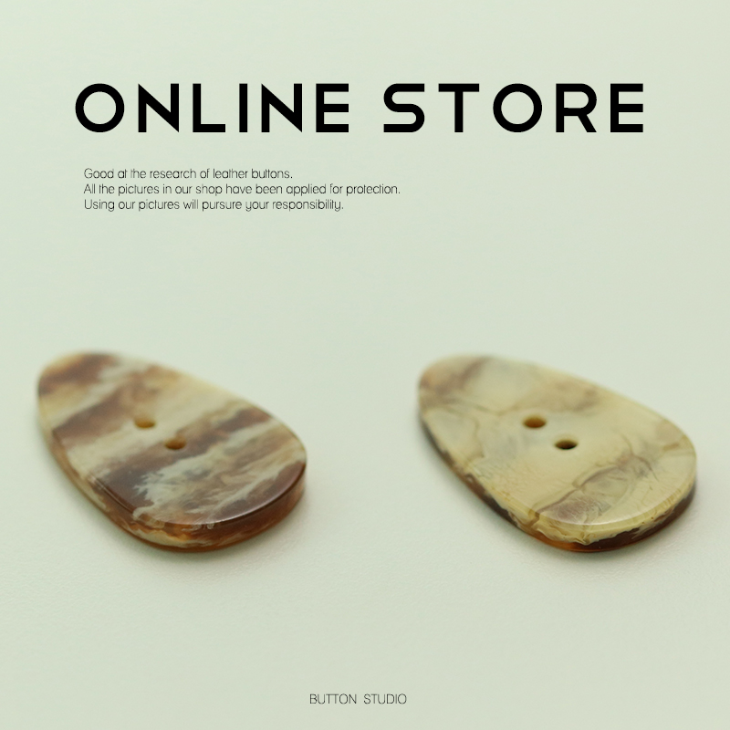 两眼扣子树脂扣大号小号衣服纽扣