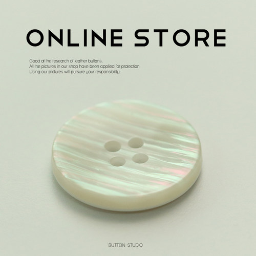 珠光树脂扣子四眼纽扣西装外套扣