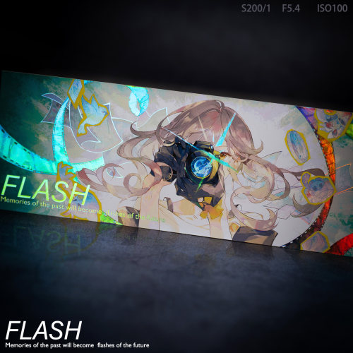 崩铁同人周边 FLASH 闪光 星 主题 逆向银镭射票