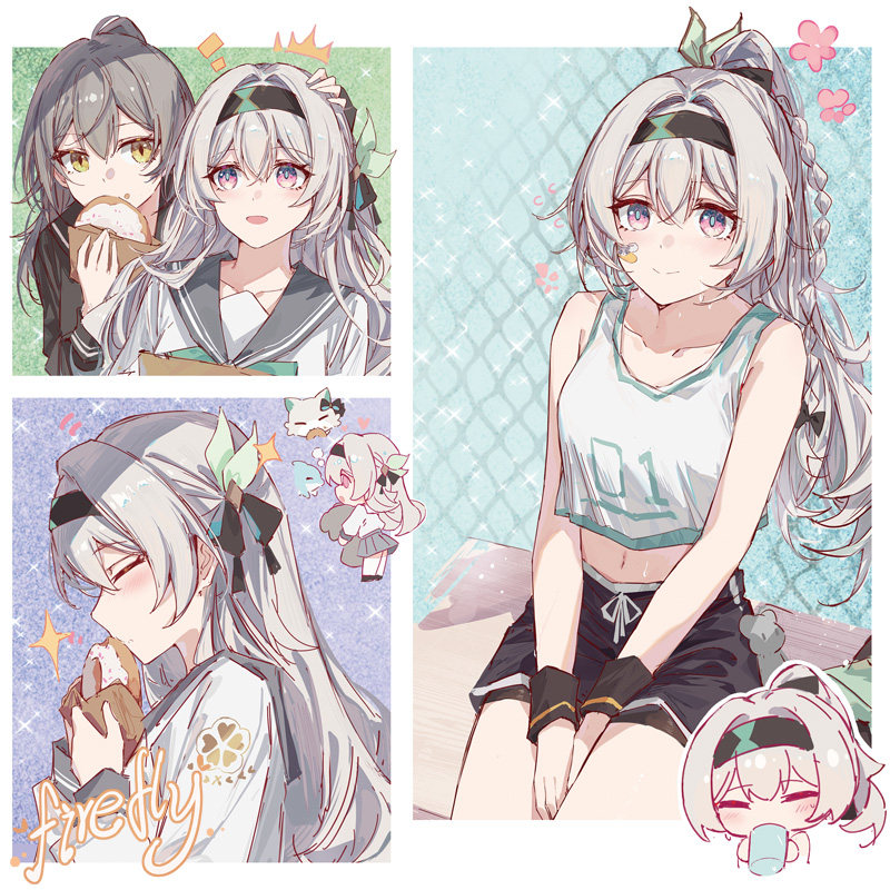 【鸦居老师】崩铁 星 流萤同人周边 课间絮语 亚克力色纸 礼物