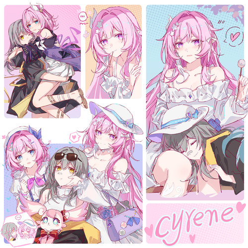 【鸦居老师】 星昔涟同人周边立牌色纸挂件亚克力手机支架礼物